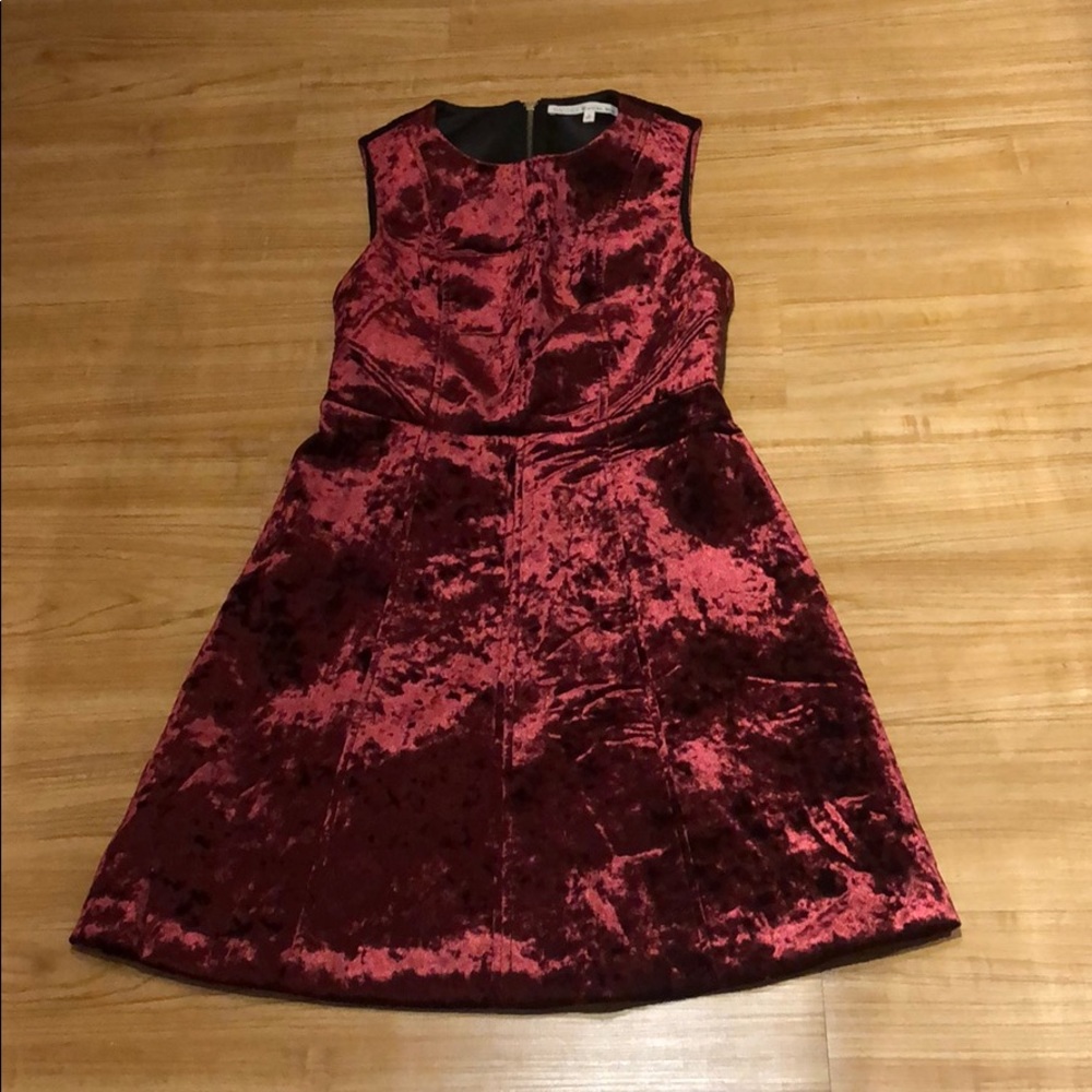 RACHEL Rachel Roy Crush Velvet Dress
